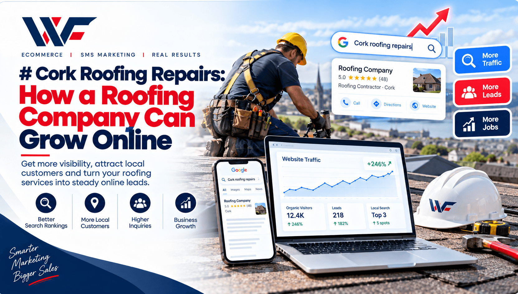Cork Roofing Repairs: How a Roofing Company Can Grow Online
